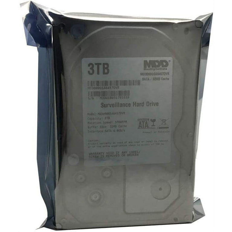 MaxDigitalData 3TB SATA 6.0Gb/s 3.5
