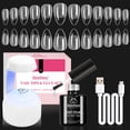 thumbnail image 1 of Kit de uñas de gel con forma de almendra con forma de escarabajos con 504 puntas, 1 of 6