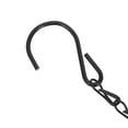 thumbnail image 2 of 5 cadenas colgantes con ganchos de hierro para colgar macetas, comederos para pájaros, linternas, carillones de viento, adornos, coronas navideñas, letreros negros., 2 of 5