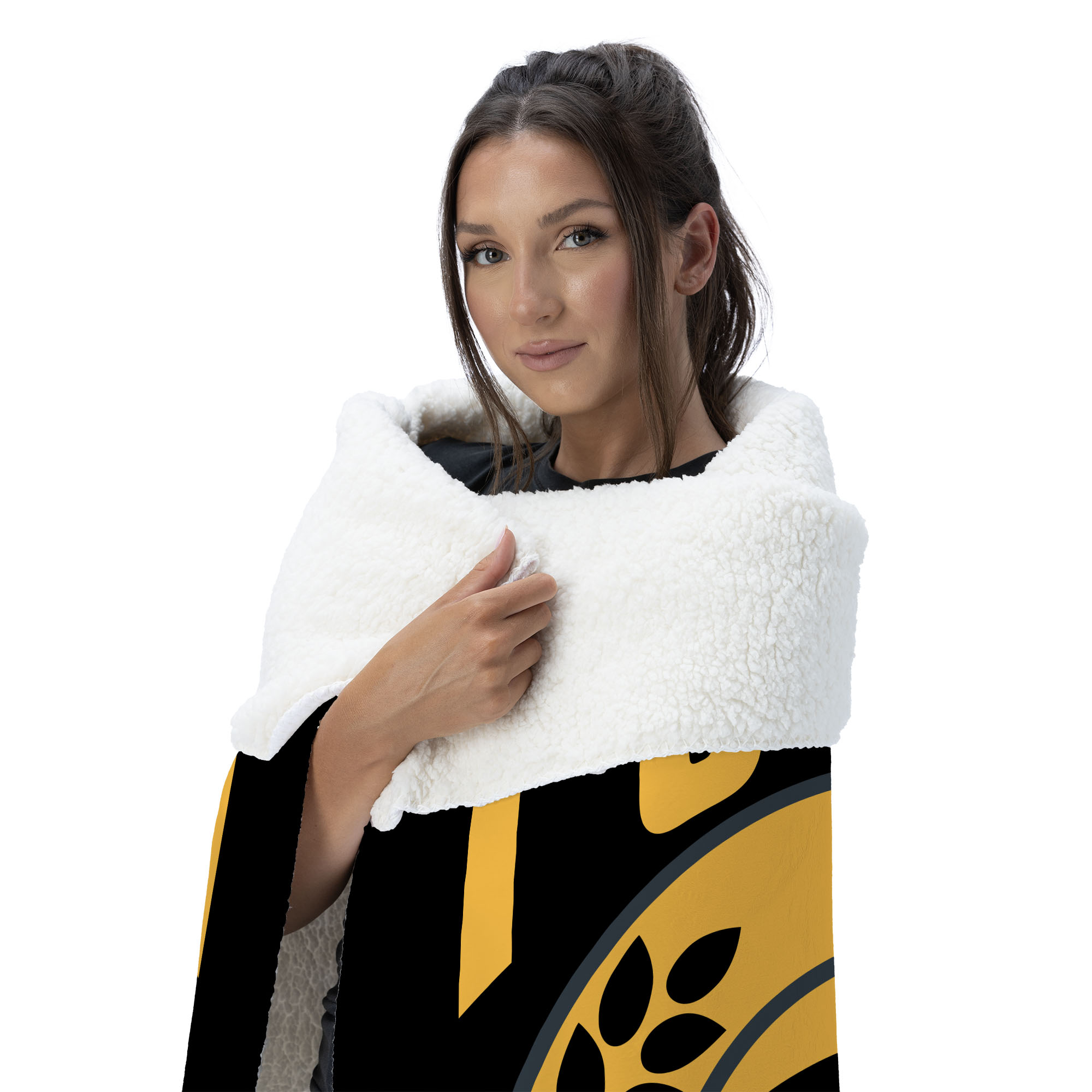 Iowa NCAA Apex Silk Touch Sherpa Throw 50x60 inches