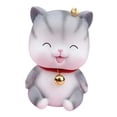 thumbnail image 3 of Estatua de gato Macarena Hucha Contenedor de Adorno caja de ahorro decorativa para Escritorio hogar Decoración para sala Estrabismo, 3 of 8