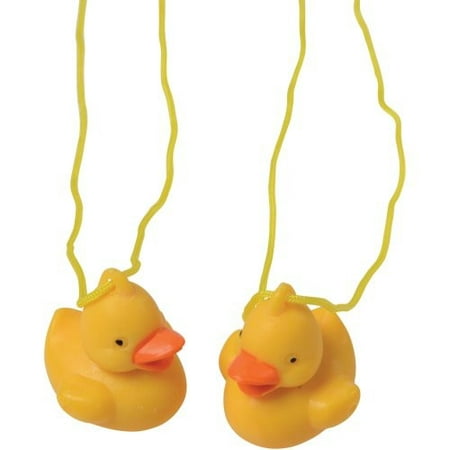 RUBBER DUCK NECKLACES, SOLD BY 14 DOZENS