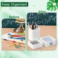 thumbnail image 3 of Juego de organizadores de escritorio EcoBioPrint con soporte para bolígrafos, sujetapapeles y soport, 3 of 7