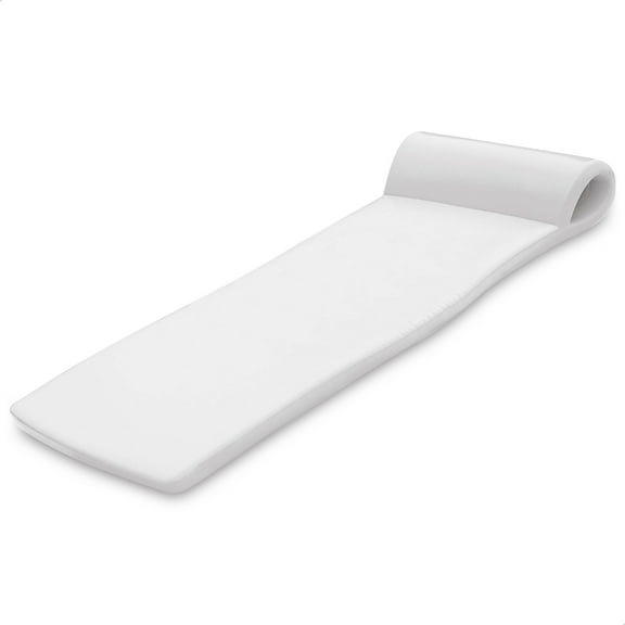 Open Box TRC Recreation Sunsation 1.75" Thick Foam Pool Float, White
