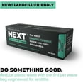 thumbnail image 2 of Next Pet Waste Bags, Landfill Friendly Recycled Plastic Unscented Dog Poop Bags for Dogs, Thick & Leakproof, Strong, Poop Bags, 300 Count, 2 of 4