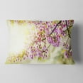 thumbnail image 2 of Designart Blooming Cherry Flowers - Floral Throw Pillow - 12x20, 2 of 5