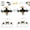 Black*2, variant on 2026 Upgraded Mini Drone – Beginner-Friendly 4-Axis Remote Control Stunt Flyer with LED Light, Easy Stunt Flights & 360°Tricks, Suitable for All Ages