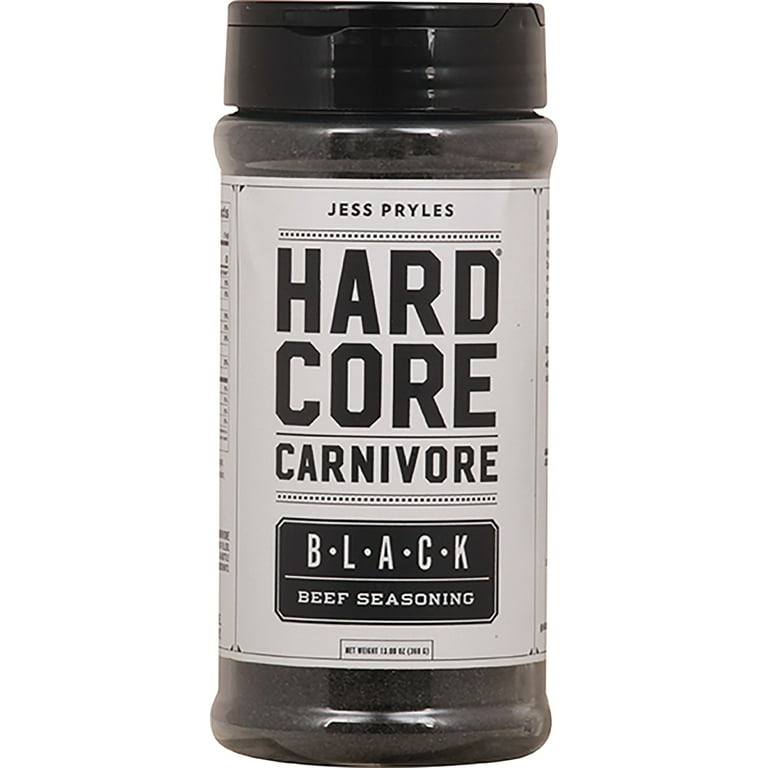 Hardcore carnivore 2024 black seasoning