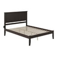 thumbnail image 3 of Madison Queen Platform Bed with Open Foot Board in Espresso, 3 of 6