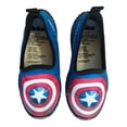thumbnail image 3 of Aqua Socks Marvel Talla 18 Capitán América Azul, 3 of 4