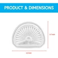 thumbnail image 3 of Nispira VLPF10 Filter Replacement Compatible with Black and Decker Dustbuster Hand Vacuum Replace Model # HLVA315J HLVA320J00 N575266 HLVA325JP07 HLVA315J62, 3 pack, 3 of 9