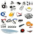 thumbnail image 4 of Sidaley 10 piezas de acero inoxidable Kayak Tie Downs RV Trailer Truck Bed Anillos de amarre Hebilla Floor Boat Parts Accesorios D Hook Type2 NO2 Sidaley  VI014750-01, 4 of 6
