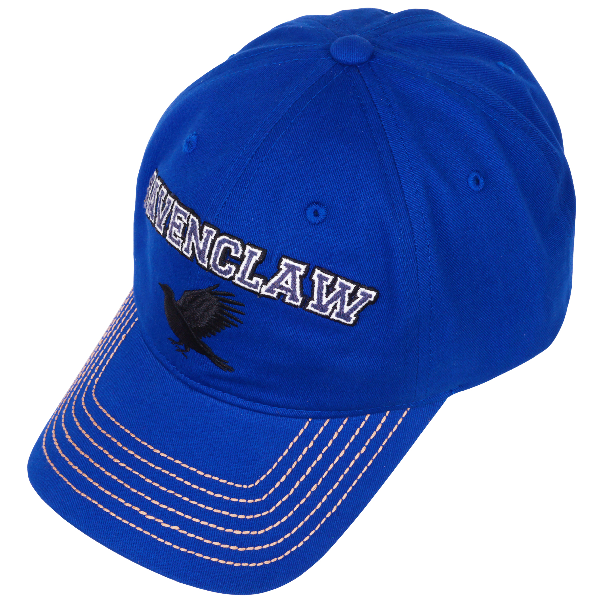 Harry Potter Baseball Cap, Ravenclaw Dad Hat with Curved Brim, Blue, One Size