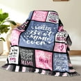 thumbnail image 4 of Mimi Blanket Gift for Mimi for Mothers Day from Granddaughter Mimi Gift from Grandson - Best Mimi Ever Blanket for Sofa Bed - Birthday from Grandkids 50''''x60'''', 4 of 6