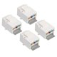 thumbnail image 3 of Módulo de red sin blindaje Sincero Cat6 50 piezas Conector RJ45 90 grados, 3 of 10