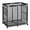 Black, variant on Yescom 35x33x22 Mesh Pool Storage Bin Rolling Cart Organizer, Black