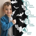 thumbnail image 3 of Blackout Kids Curtains,Halloween Bat Pattern Childrens Insulated Curtains Set Of 2,Bedroom Essentials,Toddler Room Decor 52"x84", 3 of 5