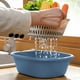thumbnail image 5 of Fiudx Ofertas Flash Del Día Cesta Para Lavar Verduras, Juego De Cuenco Colador De Drenaje 2 En 1, Cuenco Y Colador Para Lavar Frutas De Cocina, Escurridor Y Cesta Para Limpieza De Alimentos Y Verdura, 5 of 7