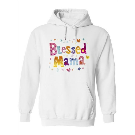 Blessed Mama Hoodie Women -Image by Shutterstock, Female Large