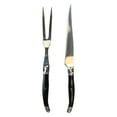 thumbnail image 3 of Barenthal Laguiole Inspired 2-pc. Stainless Steel Carving Fork and Knife Set with Black Wood Handles, 3 of 8
