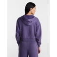 thumbnail image 4 of No Boundaries Boxy Zip Up Hoodie, Women's XXS-XXL, 4 of 6