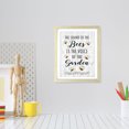 thumbnail image 3 of Designs ByLITA The Sound of The Bees Is The Voice Of The Garden, 11 x 14 White Wall Print (Framed) | Home Decor, 3 of 7