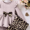 thumbnail image 4 of Linfrsh Toddler Girls Little Girls Fall Clothes Toddler Outfit Girl Sweatshirt Pants Winter Outfit Toddler Girl Outfit for 1t 2t 3t 4t 5t 6t for 5-6 Years, 4 of 7