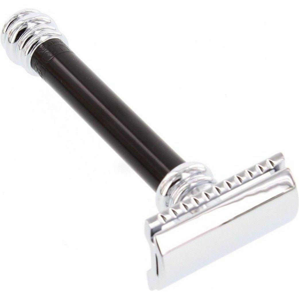 Merkur Black Handle 38 HD Barber Pole Safety Razor (38BLK)