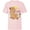 Soft Pink, variant on Disney The Lion King 90s Nala - Short Sleeve T-Shirt for Kids -Customized-White