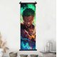 thumbnail image 3 of Póster de Anime ONE PIECE, Roronoa Zoro, pintura en lienzo, impresión artística, decoración de habitación de niños, mural para colgar pergaminos, 3 of 5
