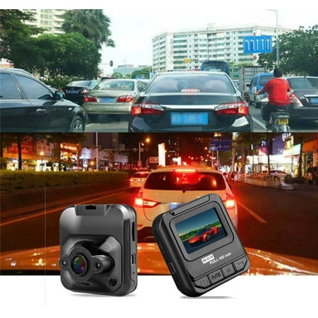 High Definition Car Dash Cam | Front and Rear Wireless Recorder | Ultra Wide Angle Lens | 4.0 Display | Seamless Loop Recording | G-Sensor | USB | Supports 32GB | 1 Unit