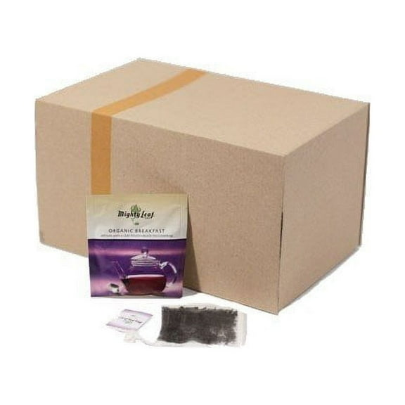 1 X Mighty Leaf Organic Breakfast Tea(formally Breakfast Americana Tea), 100 Tea Pouches