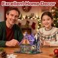 thumbnail image 6 of Vyytoz Wizard Cottage Building Set with Light, 1202Pcs Architecture Model, Creative Display Toy, 6 of 6