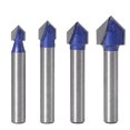 thumbnail image 1 of Lishi V-shaped Woodworking Countersink Drill Bit Set, 1 of 5