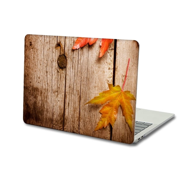 KSK KAISHEK Hard Protective Shell Case Cover Compatible with 2015 2014 2013 2012 Rel. Old MacBook Pro 15 inchs with No Touch No USB-C Model: A1398 Wood grain 16_2