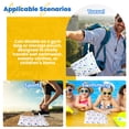 thumbnail image 6 of 3 Pieces Reusable Wet Bag for Swimsuit and Towels Large, Waterproof Wet Dry Bag Pouch with Zipper for Washable Diaper Clothes Toiletry Pool Gym Laundry Beach Travel Women, 6 of 7