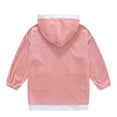 thumbnail image 3 of JAHH Blanket Hoodie for Kids Oversized Hooded Sweatshirt Cozy Warm Wearable Blanket with Giant Pockets for Girl Children Casual Soft Comfortable Clothing(9-10 Years,Pink), 3 of 8