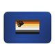 thumbnail image 1 of Alfombra de baño antideslizante supersuave con diseño de bandera de oso para baño, cocina, dormitorio, hogar, 15,75 x 23,62 pulgadas, 1 of 6
