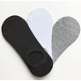thumbnail image 2 of 12 Pairs Mix Color No Show Liner Low Cut Women Invisible Loafer Cotton Socks Flat Boat Line, 2 of 2