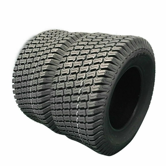 Two 22x11.00-10 22x11-10 22x11x10 Lawn Mower Tractor Turf Tires 4 Ply Rated