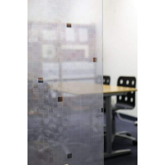 BDF 4ERL Erratic Line Etched Glass Decorative Window Film 36in X 14ft