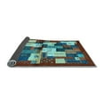thumbnail image 2 of Ahgly Company Indoor Rectangle Abstract Light Blue Contemporary Area Rugs, 7' x 10', 2 of 4