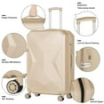 thumbnail image 2 of HIKOLAYAE Upright Luggage with 8-Wheel Spinner, 5 Piece - TSA Compliant, 2 of 8