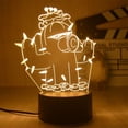 thumbnail image 1 of Luz nocturna LED 3D Plants vs Zombies Cactus que cambia de color, 1 of 1