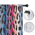 thumbnail image 4 of Blackout Kids Curtains,Colorful and Black Of Leopard Print Childrens Insulated Curtains Set Of 2,Bedroom Essentials,Toddler Room Decor 42"x54", 4 of 5