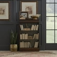thumbnail image 6 of Brayton Manor Dark Brown Jr Executive 48 Inch Bookcase (RTA), 6 of 7