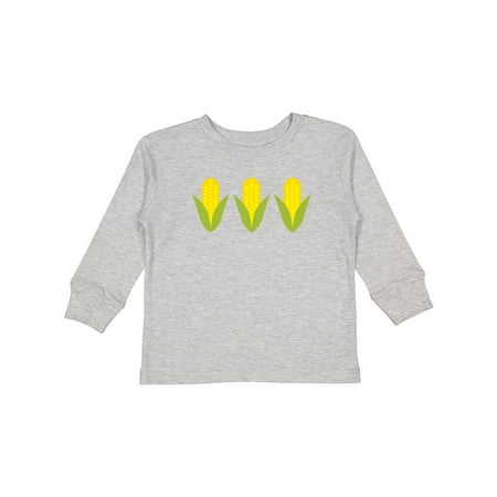 

Inktastic Corn Lover Boys or Girls Long Sleeve Toddler T-Shirt