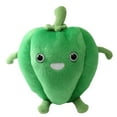 thumbnail image 2 of Green Bell Pepper Plush Toy, Realistic Vegetable Stuffed Animal With Cute Facial Expression And Arm/ Leg Design, For Teens Teenagers S To Collect Decorate Or As Gift, 2 of 4