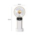 thumbnail image 4 of Mini ventilador de mano Pantalla digital Ventilador portátil plegable para oficina en casa (Blanco A) Sywqhk Libre de BPA, 4 of 8