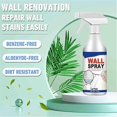 thumbnail image 2 of Home Wall Repair Paint Wall Spray Paint, Anti-Mold Wall Repair Spray, Water-based Paint White Peel, Covers Up Stain Sealing Ceiling Paint, 2 of 5